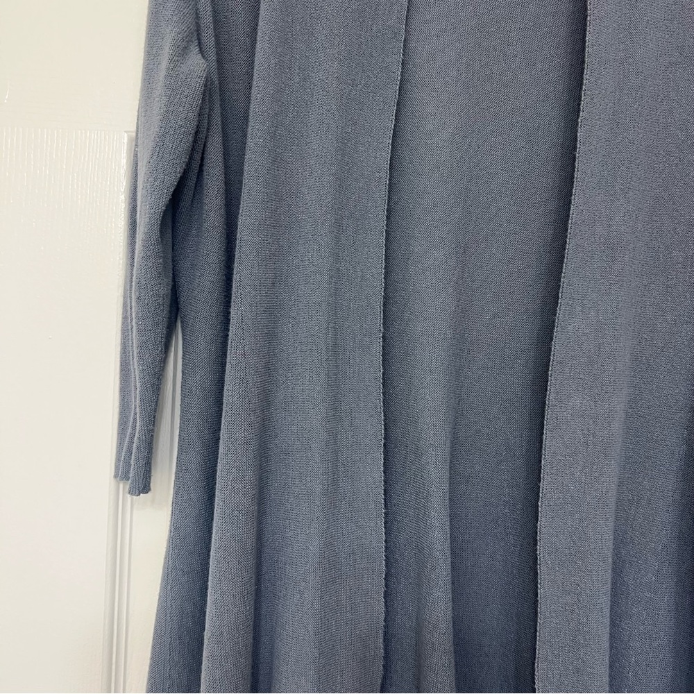 Peruvian Connection Gray Lightweight Cardigan Swe… - image 3